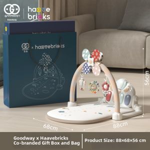 GOODWAY | Educational Baby Gym Musical Kick-and-Play Learning Mat