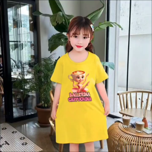 Dress Anak Perempuan Ballerina Cappuchina Viral Untuk Usia 1-10 Thn