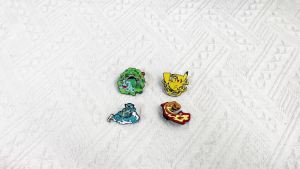 Bandai | Ghim Cài Áo Men Hoạt Hình Dễ Thương Huy Hiệu Kim Loại Anime Dành Cho Áo Khoác Denim Ba Lô Quần Áo Quà Tặng Cho Người Sưu Tầm Thiết Kế Đẹp Mắt