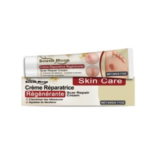 South Moon New Scar Repair Cream Repairing Scald Moisturizing Rejuvenating Hydrating Face Cream Women Facial Skin Care Remove Skin Blemishes Diminish Pigmentation Uniform Skin Tone Moisturizing Nourishing Smooth Skin Care