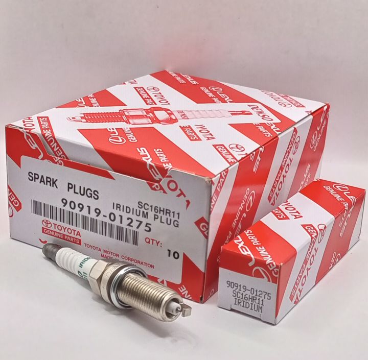 Lexus OEM Iridium Spark Plug Set For Toyota Prius 2010-2015 – 90919-01275 (4 Plugs)