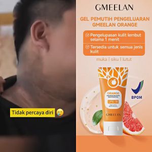 Gmeelan Exfoliating Scrub 50g Oil-control mengelupas dengan lembut untuk menghilangkan sel-sel kulit tua dan membersihkan wajah.