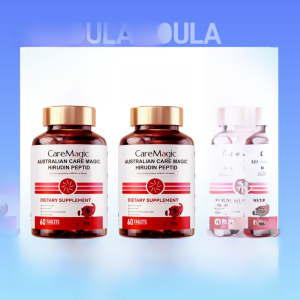 Australia Direct Mail CareMagic Plaque Peptide Nattokinase Coenzyme for Middle Aged And Elderly Cardiovascular Health