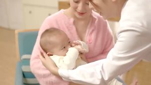 Gulicola Glass Feeding Bottle with Slow Flow Anti Colic Nipple for Newborn Breastfeeding Babies 0 M+3oz/80ml 5oz/160ml,8oz/240ml