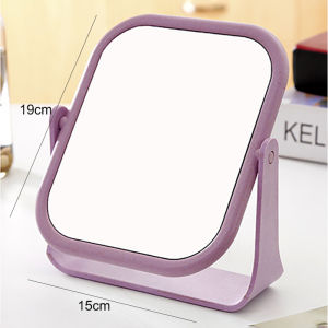IMLUCKY | Large Portable Dual-Sided Rotating Makeup Mirror