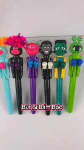 Bút bi quái vật đấm bốc bút boxing hoạt hình sáng tạo hình quái vật độc lạ vui nhộn giải trí