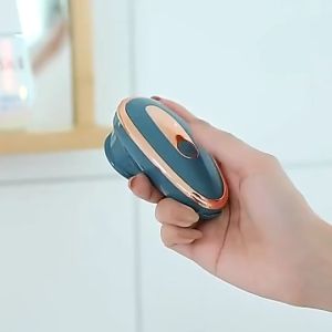 Máy Rửa Mặt Massage Làm Nóng Làm Sạch Da Mặt 2in1 Bằng Sóng Âm Bàn Chải Làm Sạch Mụn Silicon Cầm Tay Sạc USB Tiện Lợi