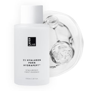 [LayerLab Official] Hyaluronic Acid First Essence 100ml - 2% Hyaluronic First Essence for 72H hydration - #hyaluronicacidessence #hydratingessence #pdrnessence #peptidefirming #kbeautyskincare #72hourhydratingfirstessence #triplehyaluronicacidserum