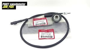 Paketan Gearbok + Kabel Kilo Meter Vario 110 / Beat Karbu / Beat FI / Beat Pop / Scoopy / Spacy / Gir Box / Gir Bok 1 Set / Gigi Spido / Speedo Meter / Kabel Gear Box Kilo Meter / Tali Spido Meter Gearbox KVB / KVY Paket Gir Bok