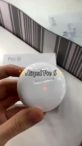 Pro6 Wireless Earbuds Bluetooth Touch Control with Mic Waterproof TWS Stereo Headphone Headset Sport Headset Wireless Bluetooth for Xiaomi Samsung Android Wireless Bluetooth Headset