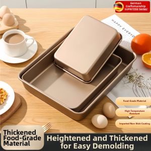 ZHENMIAO | Non-stick Bakeware Cake Roll Mold Rectangular Tray