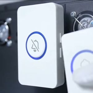 SK-C847 Bel Rumah Wireless Tanpa Kabel Nirkabel Remote 1 Transmitter 1 Receiver / Wireless Door Bell Rumah Kantor Waterproof