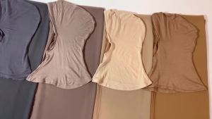 Khăn Hijab Voan Muslimah Phủ Kín Đầu Khăn Choàng Tức Thì Mũ Hồi Giáo Phụ Kiện Đội Đầu Mũ Trùm Đầu Polyester Thường Ngày Dành Cho Nữ