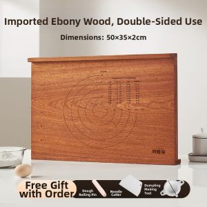 HAOGUANJIA | Utan Wood Large Cutting Board For Rolling Dough
