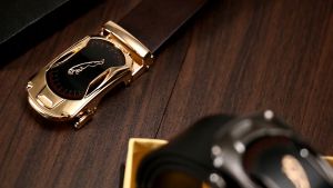 Sabuk Pria Kulit Sapi Murni Gesper Rell Jagurar Import Puma / Ikat Pinggang Fashion Trand Kasual