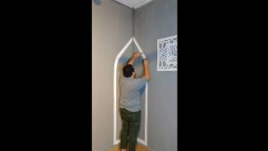 (M2) 3D ISLAMIC MIHRAB CLC 90X210CM