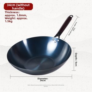 Seasoned Flat Iron Pan
