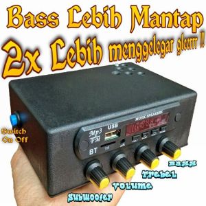 Power Amplifier Subwofer 12vol menggelegar