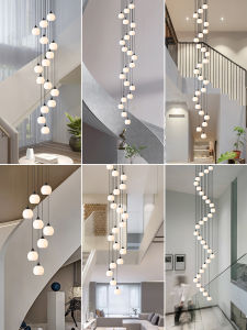 DGY | Modern and Simple Stair Reentrant Villa Loft Pendant Light