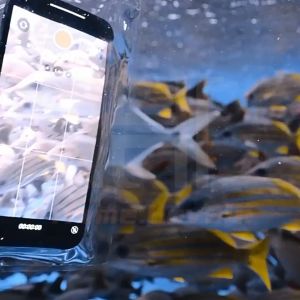 ซองกันน้ำ พร้อมสายคล้องคอ ซองใส่โทรศัพท์กันน้ำ ถุงใส่โทรศัพท์กันน้ำ ซองกันน้ำ ดำน้ำ 30m ความโปร่งใสสูง