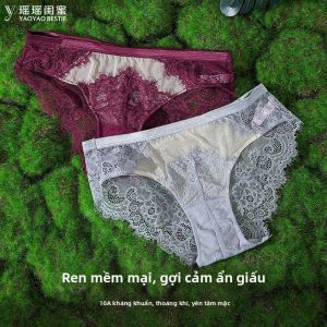YAOYAO BESTIE | Quần Lót Ren Trong Suốt Chống Khuẩn
