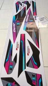 BEAT CARBU (COD) STIKER STRIPING MOTOR HONDA BEAT CARBU LIST STIKER MOTOR DESAIN RACING HOLOGRAM DAN TRANSPARAN BISA COD IP.KODE 58