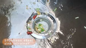 Penutup Penyumbat Lubang Wastafel Stainless Steel OLOEY HT503 - Silver