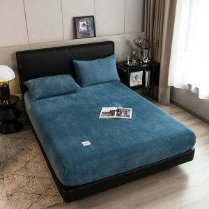 Thick Warmth Fleece Mattress Cover