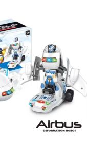 COD Mainan Anak Pesawat Bisa Berubah Jadi RobotMainan Anak Laki-Laki