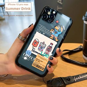 MASFEIL | Gourmet Bear Full Coverage Glass Transparent Phone Case