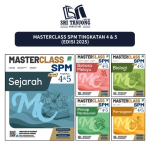 [ST] SASBAD 2024 : MASTERCLASS SPM TINGKATAN 4 & 5 KSSM (EDISI TERBARU 2024) Ready Stock !!