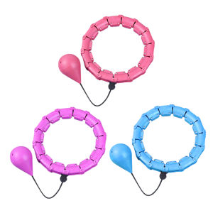 【New Arrival】Smart Weighted Fit Hoop 24/27/36 Section Slimming Hoop Adjustable Exercise At Home Belly Abdominal Body Building Entertainment for Adults Beginners