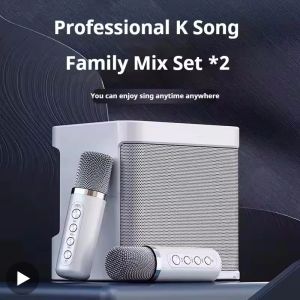 Karaoke Portable Wireless Bluetooth Speaker With Microphone Machine Caixa De Som Sound Box Music Column Blootooth Audio Coluna