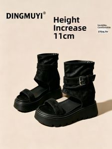 DINGMUYI | Height-Increasing Thick Sole Womens Sandals