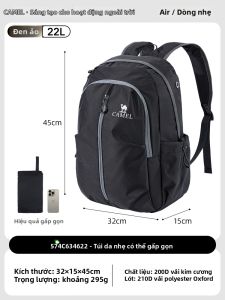 CAMEL | Balo Gấp Gọn Siêu Nhẹ Dung Lượng Lớn