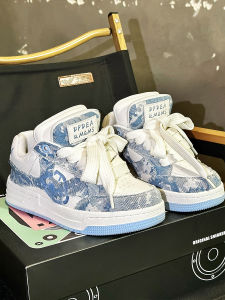 2024 Summer New Arrival Classic Style Bread Shoes Mens Elevator Wild Board Shoes Couple Japanese Style Breathable Country Trendy Shoes