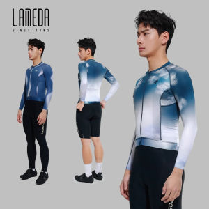 LAMEDA Cycling Jersey Long Sleeves Men Spring Summer Thin Protection UPF50+ Sun Breathable With Pockets Professional MTB Road Bike Top Clothes