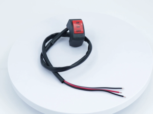 🎁[ Buy and give ] LED Spotlight Modification Switch Far and Near 3 Way Three Line Headlight Switch Mini Drivin