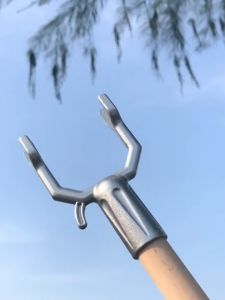 1Pcs 19mm Clothes Rack Fork Aluminium Alloy Hanging Fork Clothes Rod Fork