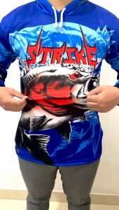 Jersey Mancing Lengan Panjang & Kaos Pancing Full Printing