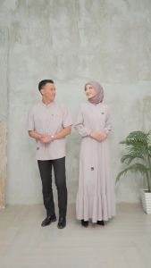 MUTIF Gamis Koko ARISHA ARSHAN Sarimbit Keluarga Pasangan Lebaran Terbaru Katun Kualitas S-3XL