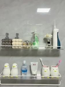 Giá Để Đồ Phòng Tắm Kiểu Minimalist Không Cần Khoan