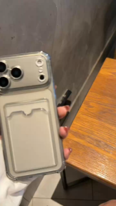 17 17Air 17pro 17proMax i16 16plus 16pro 16proMax i15 15plus 15pro 15proMax i14 pro Max i13 13pro 13proMax X XS XSMax i11 i12 pro MAX เคสใส ใส่บัตรได้ เคสนิ่ม พร้อมส่ง จากไทย สำหรับ iphone