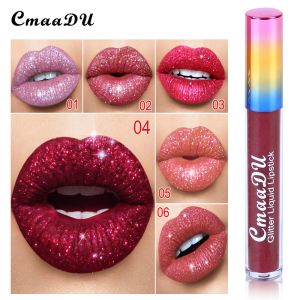 🔥C.three Shiny Diamond Lip Glaze Exquisite Pearly-lustre Lip Glaze Lasting Waterproof Velvet Lip Glaze