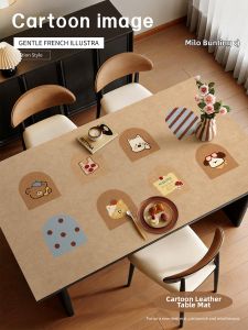 Elegant Durable Tablemat Water-Proof Oil-Resistant Heat-Resistant Cartoon Pet