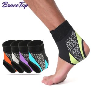 1 Pcs Ankle Support for Ligament Damage & Sprained Ankle Plantar Fasciitis Support & Achilles Tendonitis Pain Relief Men Women