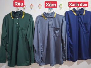 ÁO THUN LAO ĐỘNG TAY DÀI (combo 3 áo_ hàng tại xưởng)