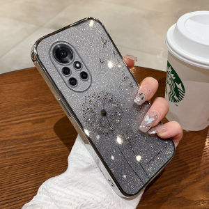 Luxurious Fashion Soft Shell Phone Case for Huawei Nova8 pro Women Full Cover Lens Protection High End Anti Fall Silicone