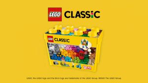 LEGO Classic 10698 Large Creative Brick Box (790 Pieces) Mainan Susun Building Block Bricks
