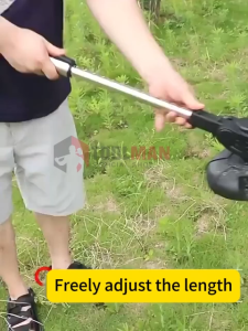 Mesin Rumput Bateri Cordless Grass Cutter Machine Electric Lawn Mower Rechargeable Portable Multifunction Grass Trimmer Adjustable Length Pemotong Rumput Garden Pruning Tool 割草機